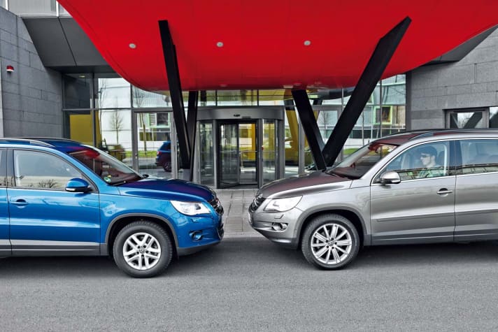   Vergleich: Tiguan 2.0 TDI 4MOTION vs. Frontantrieb