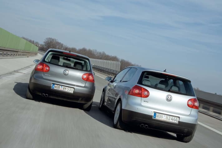   Vergleich: Golf 5 GTI mit 200 PS gegen Golf 5 GT mit 170 PS