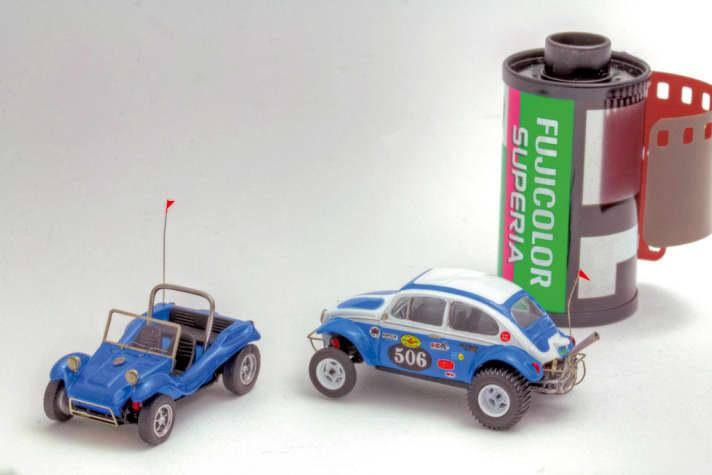   VW-Vitrine: High Tech Modell