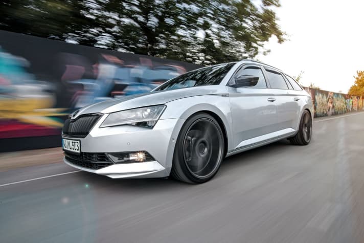   Plus 50 PS für den großen Skoda