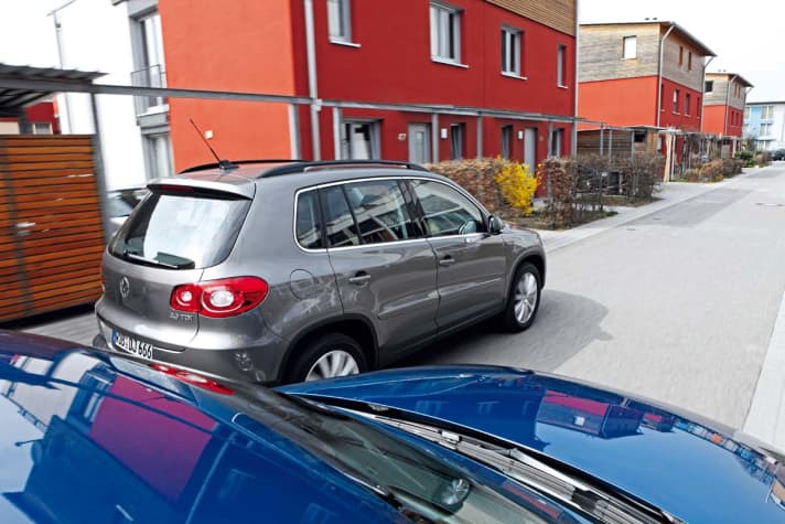   Vergleich: Tiguan 2.0 TDI 4MOTION vs. Frontantrieb