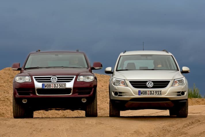   Vergleich: Tiguan 2.0 TDI gegen Touareg R5 TDI