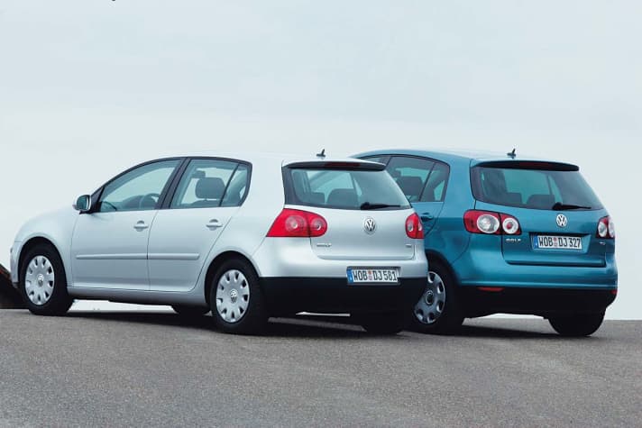   Vergleich: VW Golf 5 gegen Golf 5 Plus 1.9 TDI mit 105 PS