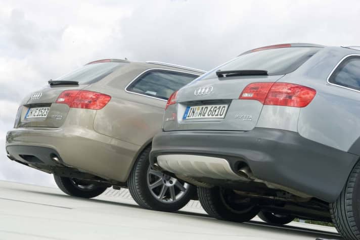   Vergleich: A6 Allroad vs. A6 Avant je 2.7 TDI 180 PS