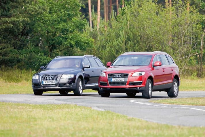   Vergleich:Audi A6 Allroad gegen Q7 3.0 TDI