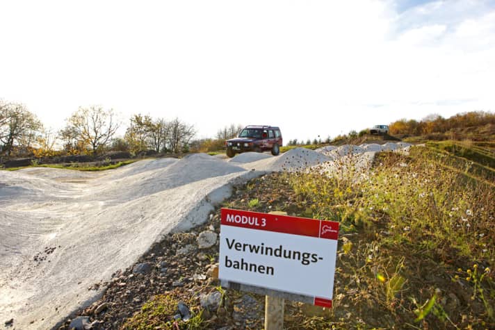   Verwindungsbahnen versprechen spektakuläre Kletterübungen