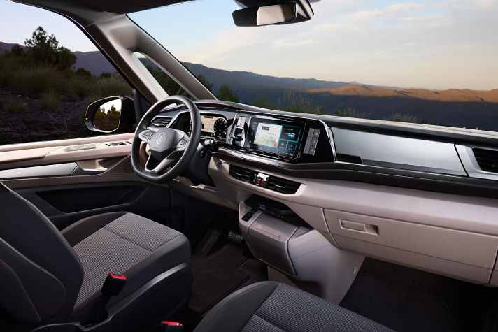 Der California baut nun auf dem Modularen Querbaukasten (MQB) von VW auf