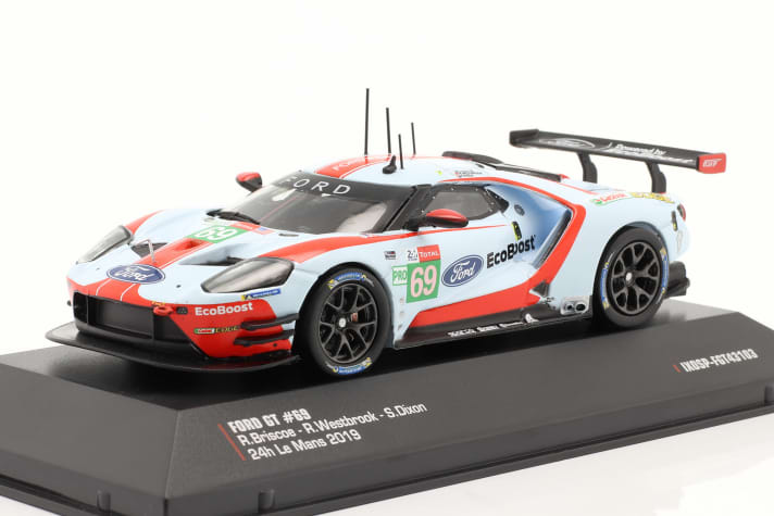 Auch in der Kategorie E, 1:43 aktuell war ein Rennwagen der Sieger der Leserwahl 2022: der Ford GT “Briscoe” aus dem Le-Mans-Rennen von 2019 , gebaut von CK-Modelcars aus Zinkdruckguss]Foto: Werk
