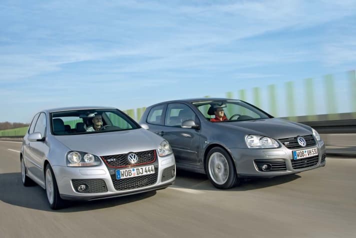   Vergleich: Golf 5 GTI mit 200 PS gegen Golf 5 GT mit 170 PS