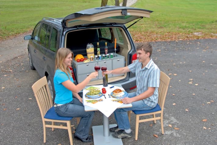   Campingküche für den Touran