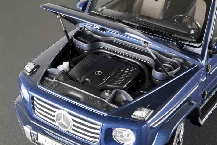 Wer ein G-Modell von Mercedes-Benz verkleinert, der versucht sich an einer automobilen Ikone. Norev hat sein 1:18-Modell dazu genutzt noch etwas besser zu werden. Mit Erfolg! ] Foto: C. Hoffmann