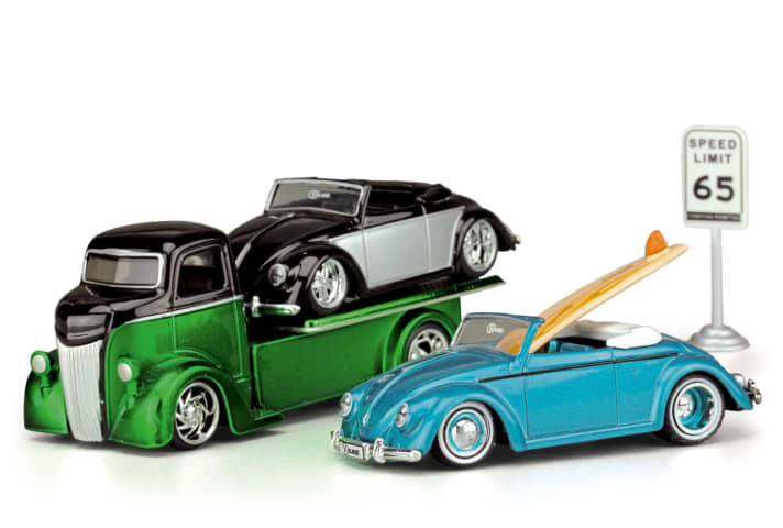      	VW-Vitrine: Hebmüller Sonderkarossen  	