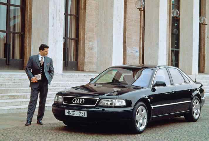 Marktpreis Audi A8 2.8 (D2), 1994–1996, 174 PS: 6.200€