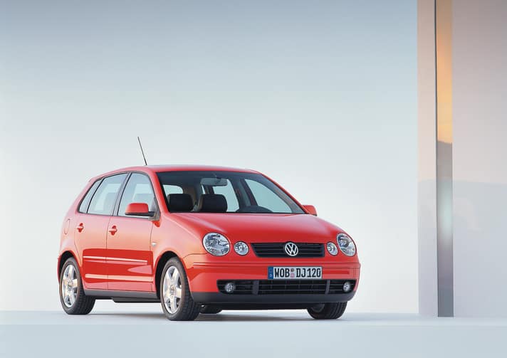 Seit dem Jahr 2001 fährt der Polo der vierten Generation auf den Straßen