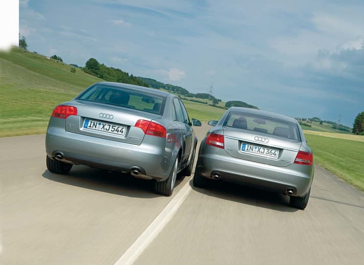   Vergleich: A6 3.0 TDI mit 225 PS vs. A4 3.0 TDI mit 204 PS
