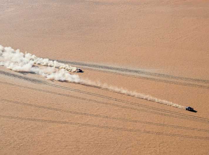 Die Wüste Saudi-Arabiens zeichnet sich durch verschiedene Wüstenformen aus – Sand ist aber überall
