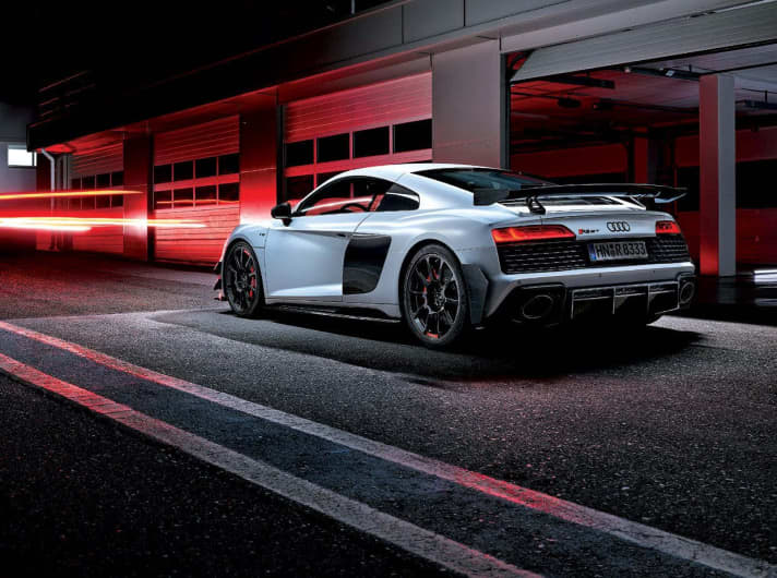 Höchste Eskalationsstufe: Verzicht auf Allrad zugunsten des Gewichts, 620 PS, Aerodynamik wie ein DTM-Renner – der R8 für Zeitenjäger und Sammler | ler