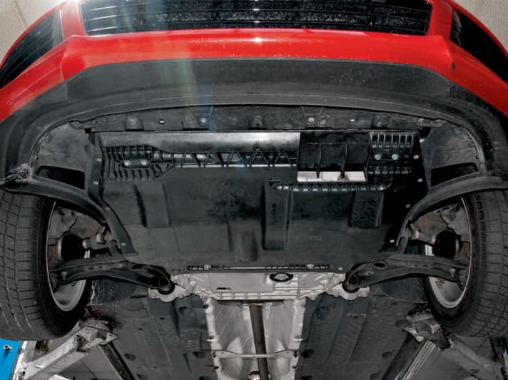   Bauplan: Unterfahrschutz für Golf 6