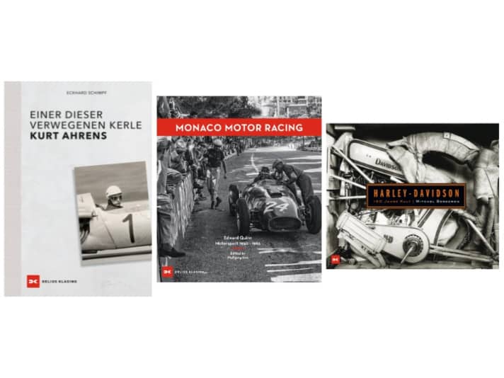 Ausgezeichnete Bücher: Kurt Ahrens, Monaco Motor Racing und Harley-Davidson