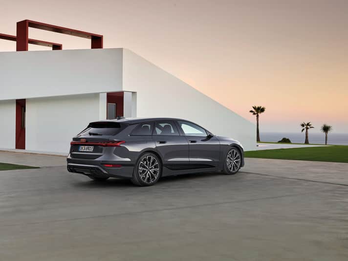 Ein Hauch Shooting Brake: der A6 Avant mit 1.422 Litern Volumen im Gepäckraum