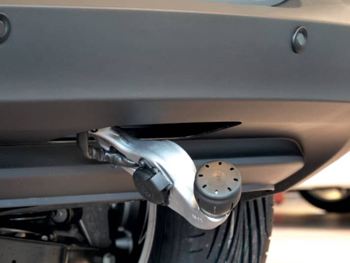   Schwenkbare Hängerkupplung