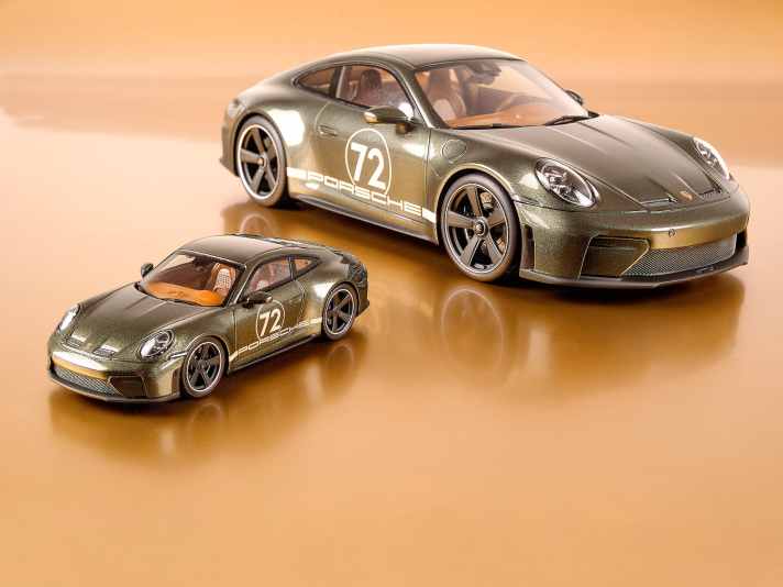 Mit einem Sondermodell des 911 GT3 „90F.!A.“ erinnerte die Marke an den Neunzigstenvon Ferdinand Alexander Porsche imJahr 2025