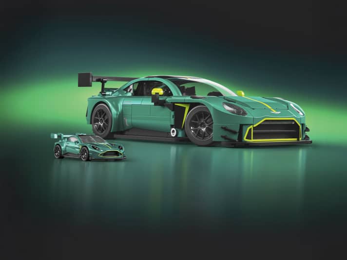 1:16-Bausatz des Aston Martin Vantage GT3 von Mattel