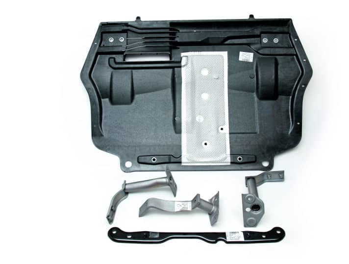   Bauplan: Unterfahrschutz für Golf 6