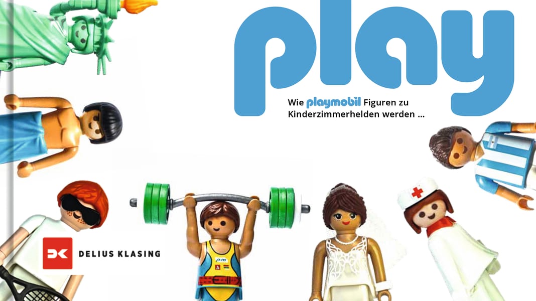 Neues Playmobil-Buch: Auch das Automobil spielt eine große Rolle