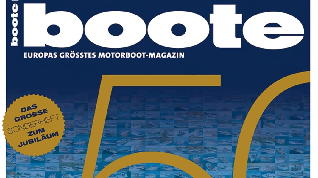 Zeitschrift BOOTE feiert 50. Geburtstag mit Jubiläumsausgabe