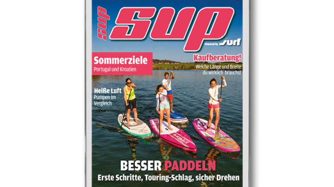 SUP-Magazin mit digitaler Gratis-Ausgabe