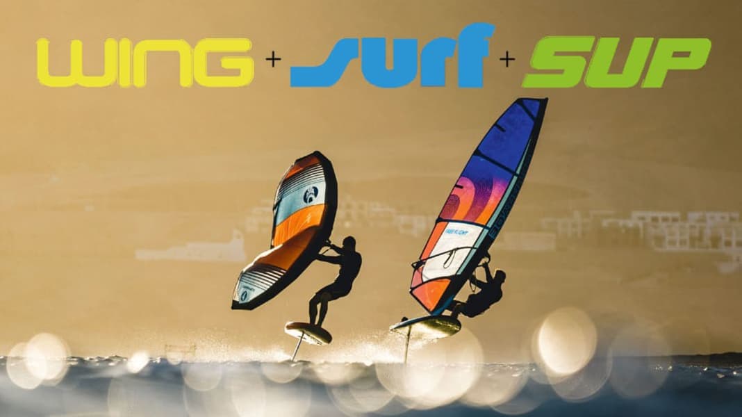 SURF, SUP und WING jetzt unter einem Dach!