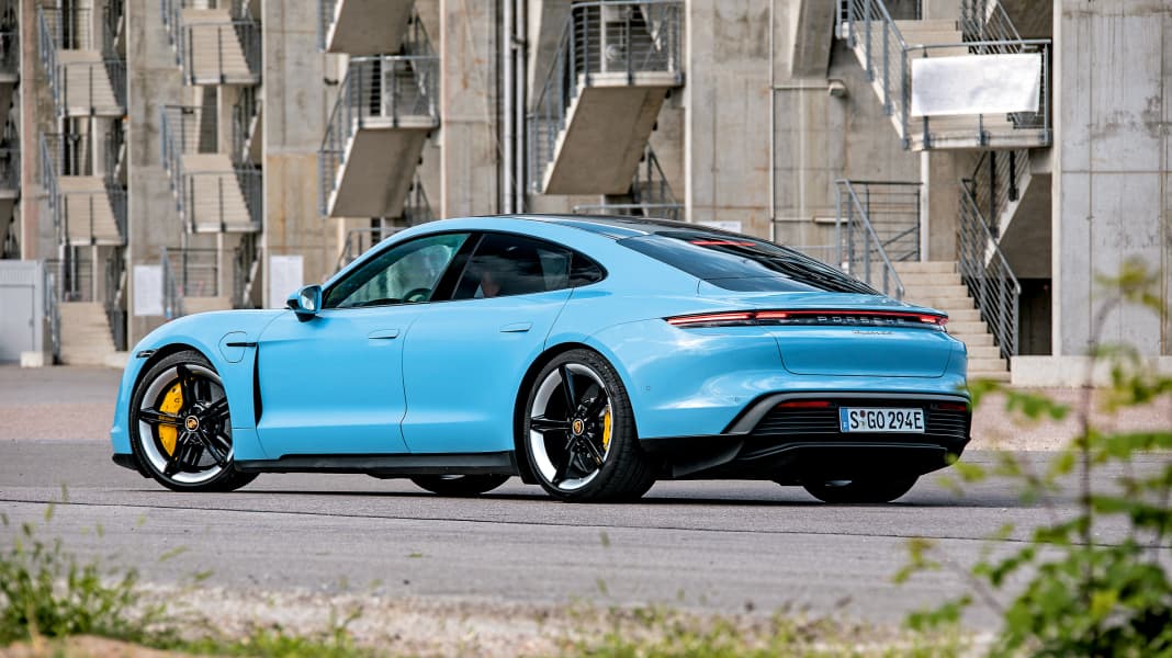 Fahrbericht Porsche Taycan: Blau, Mann!