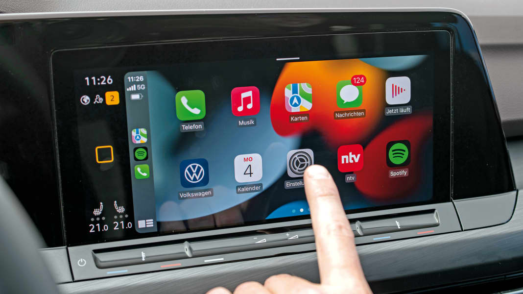 Golf-Infotainment Software-Update: Update für den Golf