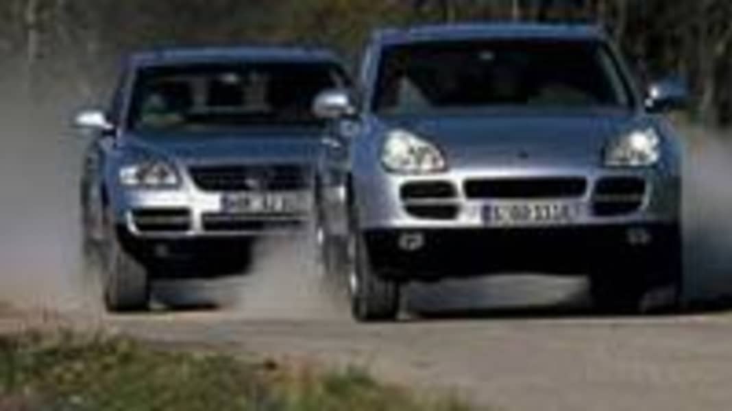Vergleich: Touareg V6 gegen Porsche Cayenne V6