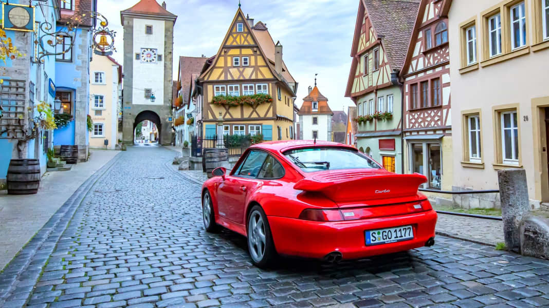 Walter Röhrl-Klassik macht Rothenburg ob der Tauber zum Hot-Spot für 130 Porsche