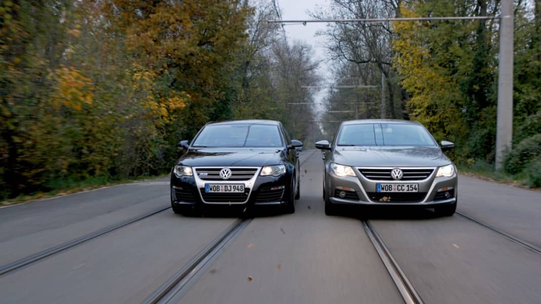 Vergleich: Passat CC 3.6 gegen Passat R36 - Der Schöne und das Biest