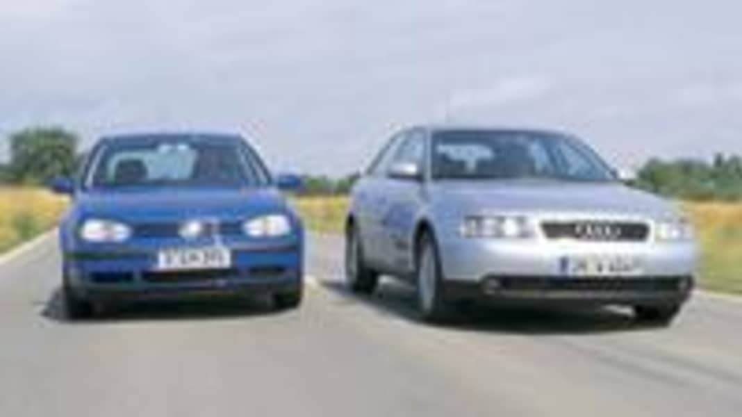 Vergleich - Golf 4 1.6 16V mit 105 PS gegen A3 1.6 mit 102 PS