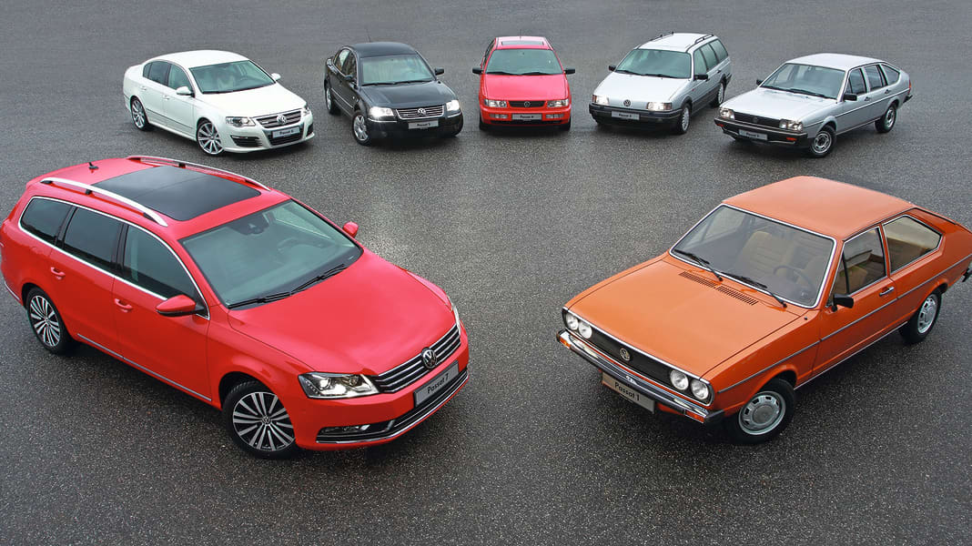40 Jahre VW Passat - Erfolgs-Wagen