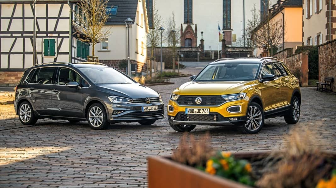 Vergleichstest: VW Golf Sportsvan vs. VW T-Roc - Auf Augenhöhe