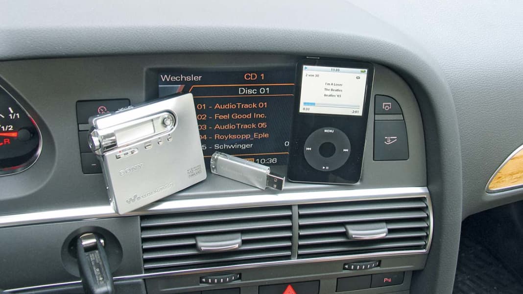 USB-/iPod-Adapter für Audi A6, A8 und Q7
