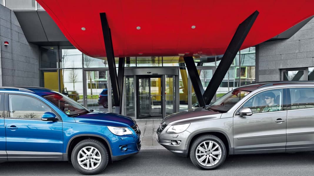 Vergleich: Tiguan 2.0 TDI 4MOTION vs. Frontantrieb - Traktions-Kontrolle