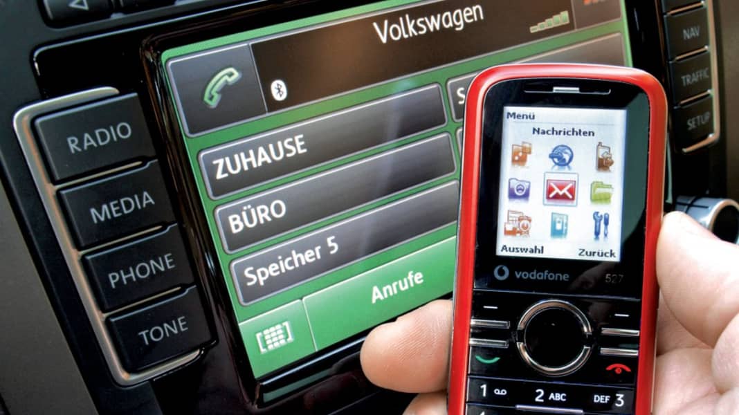 Volkswagen Zubehör - Bluetooth-Freisprechanlage