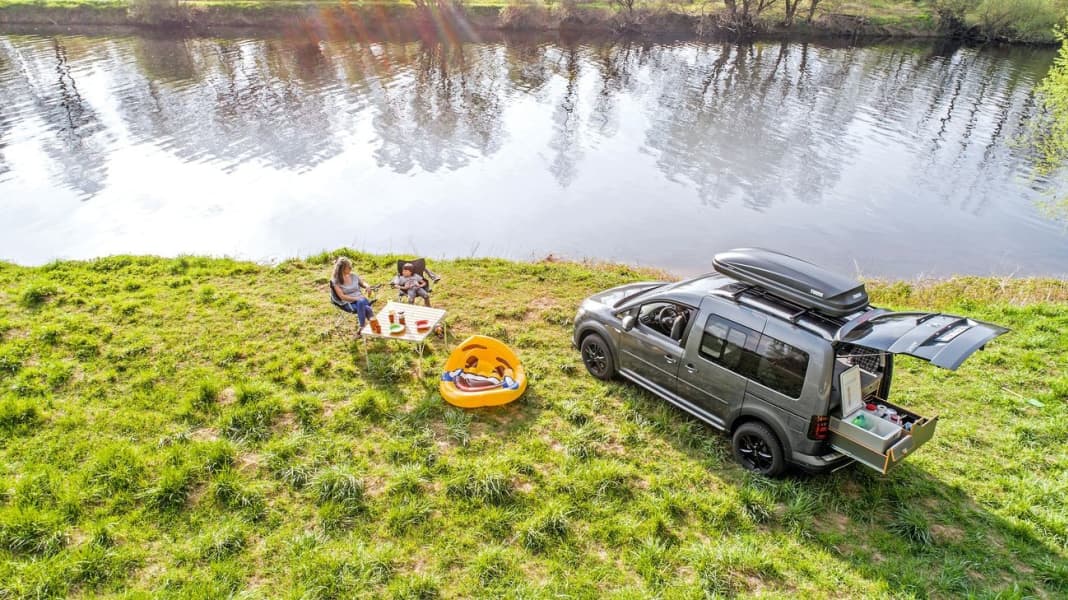Test: VW Caddy Alltrack Rohde Concept Camper - Bett auf Rädern