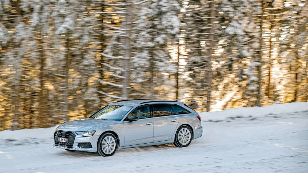 Audi A6 Avant 40 TDI Quattro - Nadelstreif am Horizont