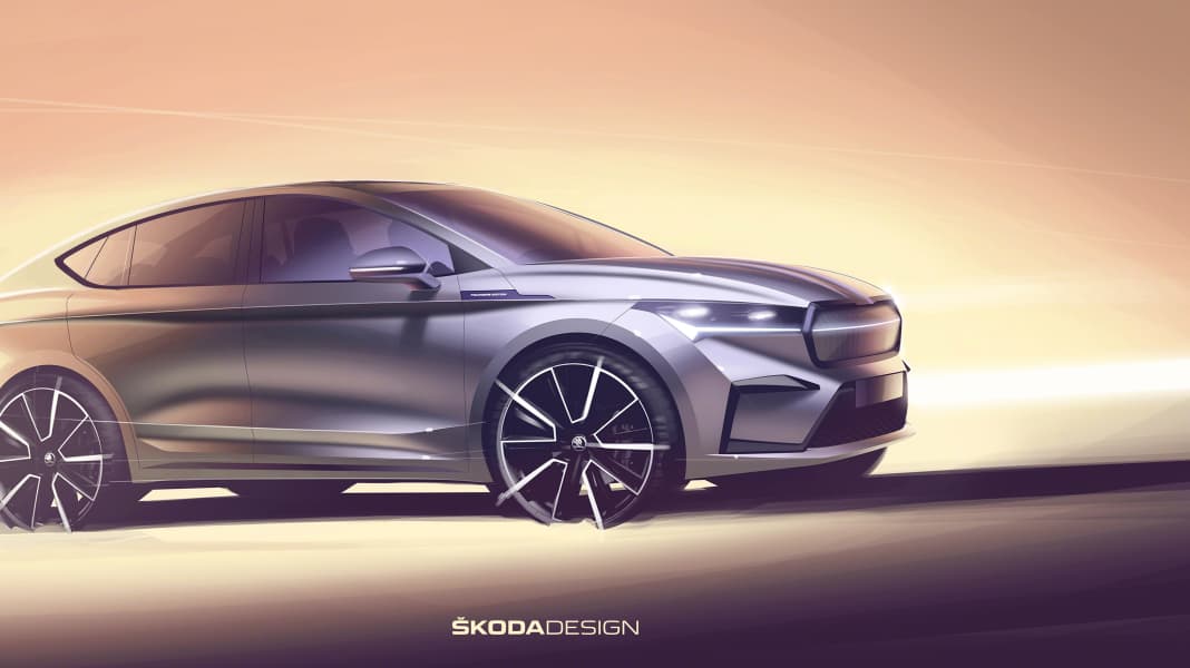 Vorgeschmack auf das neue Skoda Enyaq Coupé iV
