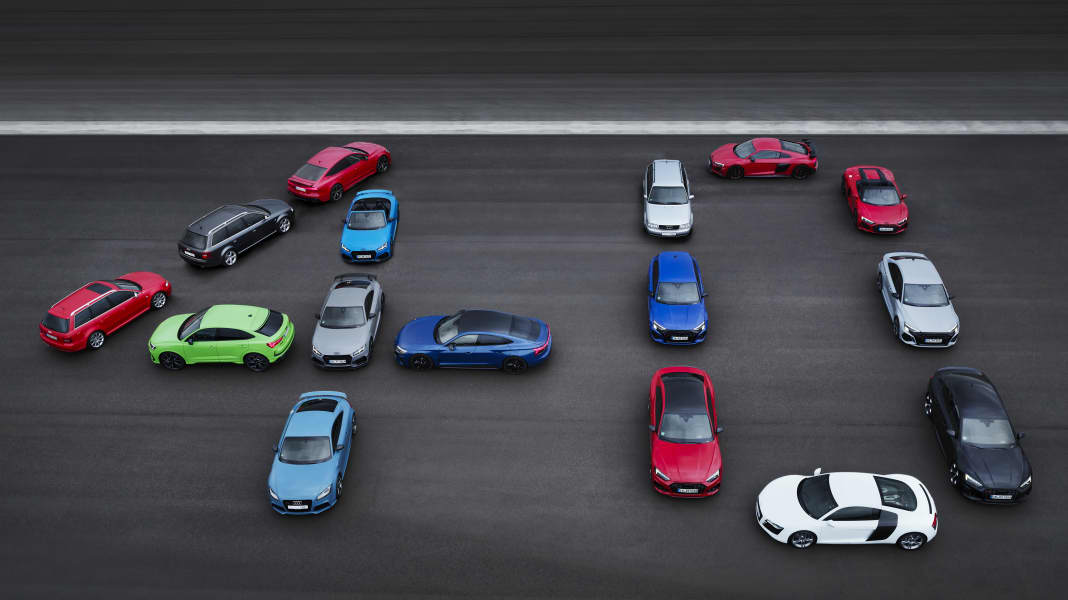40 Jahre Audi Sport GmbH: Rote Raute trifft Grüne Hölle