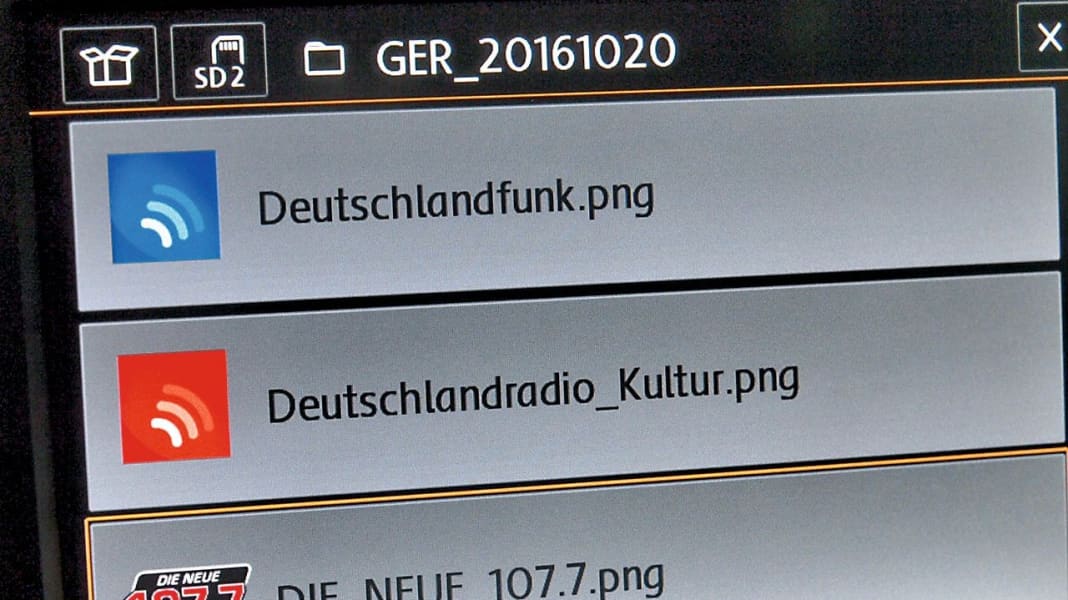 Quick Service - Radio-Logos aktualisieren