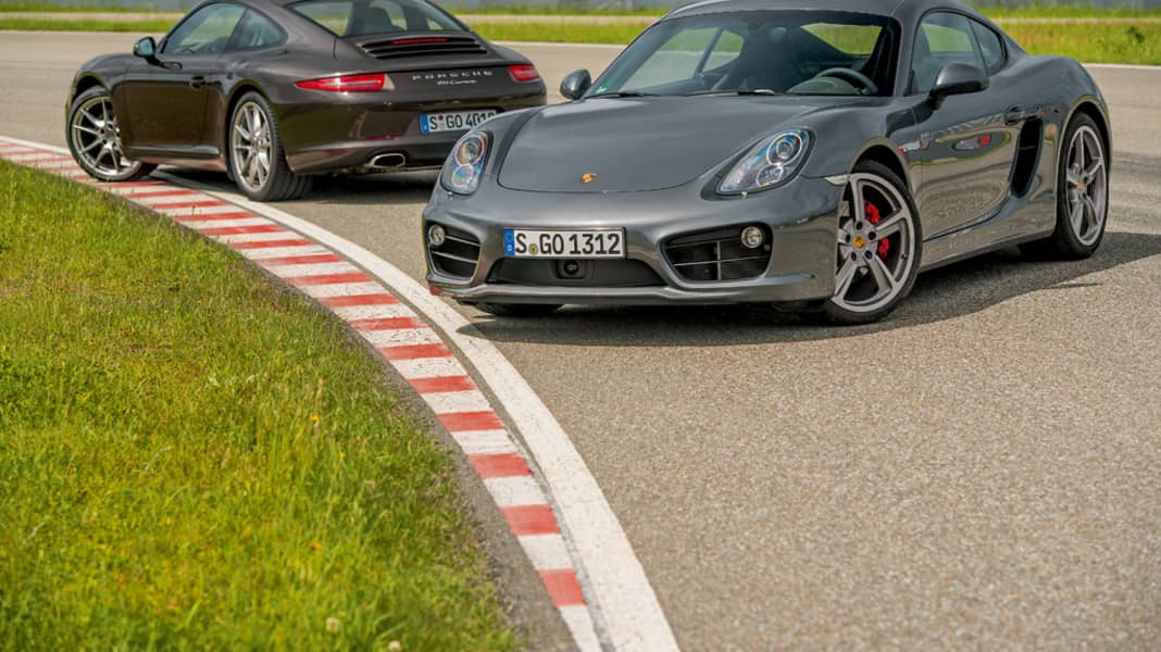 Vergleichstest: Porsche Cayman S vs. 911 Carrera - Familien-Bande