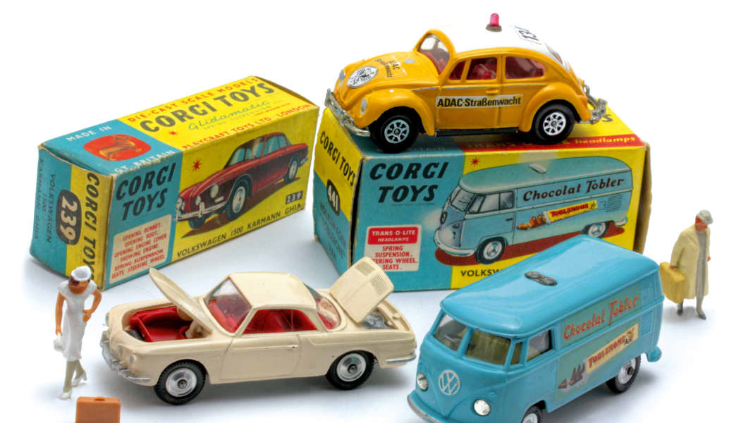 VW-Vitrine: Die Geschichte von Corgi Toys - Die mit dem Hund